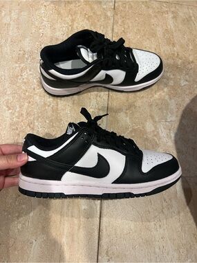 Nike Black and White Low-Top Sneakers